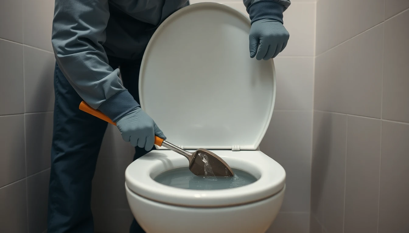 Clogged Toilet Repair